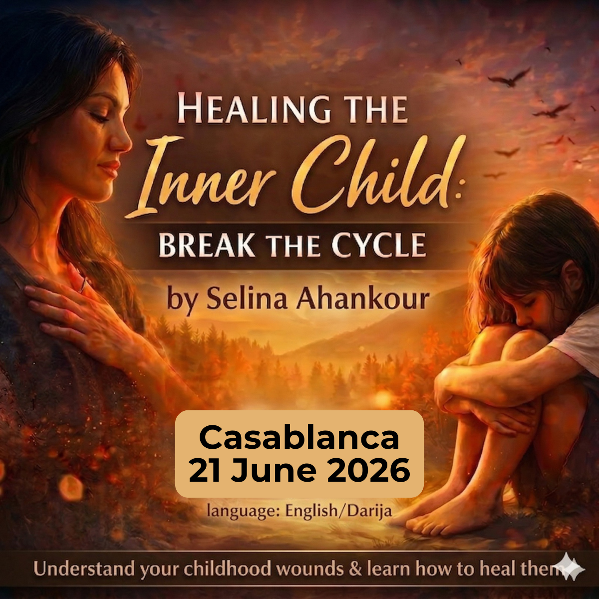 Selina live in Casablanca! Healing The Inner Child - Break The Cycle